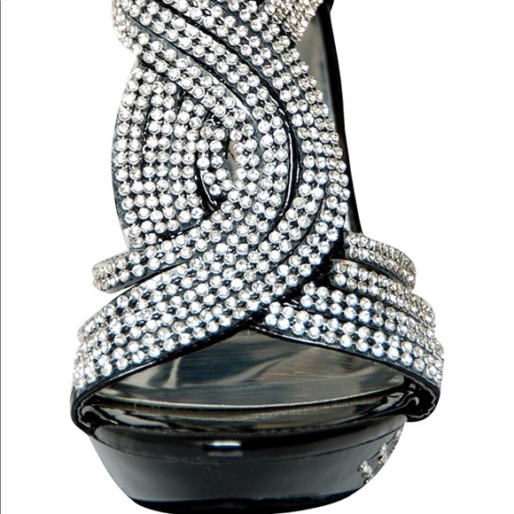 Fabulous Delicacy-07 Women's Platform Sandals.black. - Picture 5 of 7